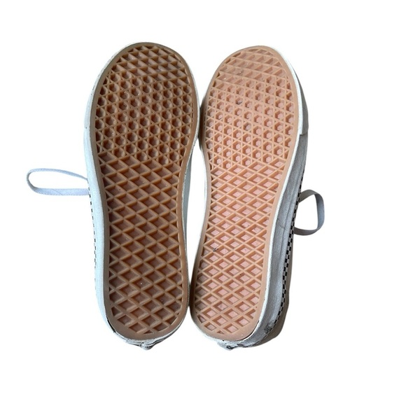 Vans Old Skool Checkered Foxing Turtledove Skate Shoes Mens 8 - Picture 6 of 10